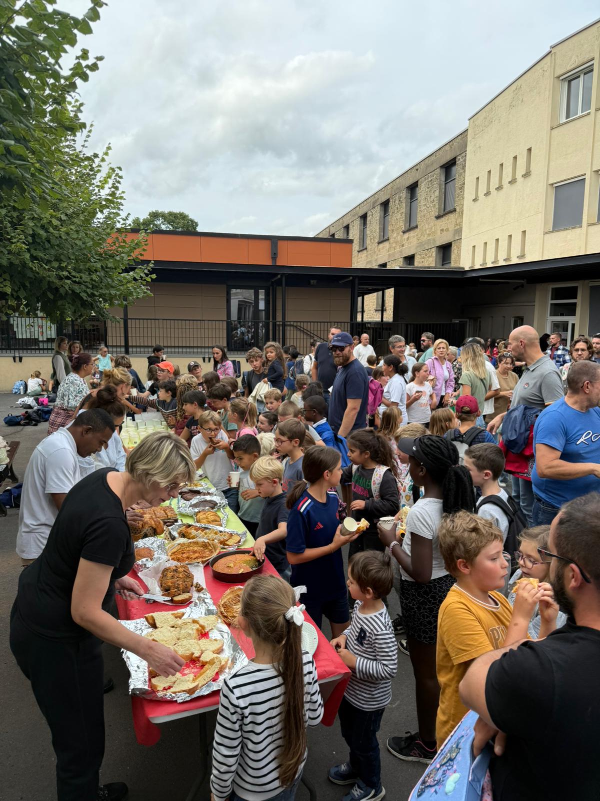 Goûter partagé de rentrée à Bossuet