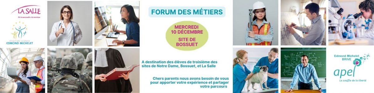 Forum des métiers 2025