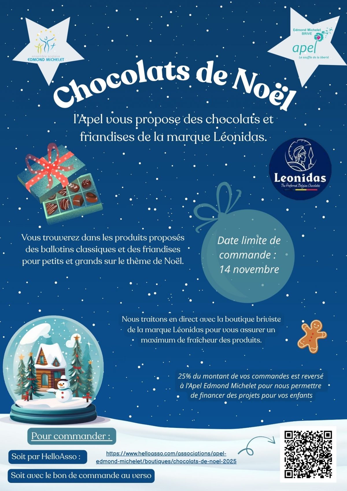 Chocolats de Noël